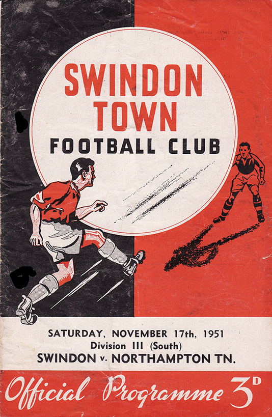 <b>Saturday, November 17, 1951</b><br />vs. Northampton Town (Home)